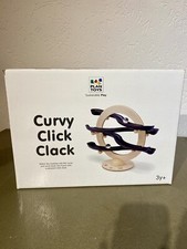 Plan Toys Curvy Click Clack- Marble Run made from Sustainable material