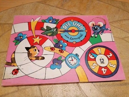 Ddr lernspiel die uhr - lernspiel,