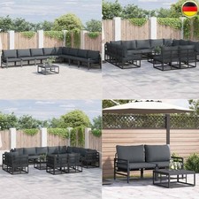Garten-Sofa-Set mit Kissen
