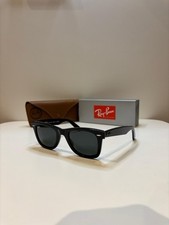 Ray-Ban Wayfarer RB2140 901A 50-22 Sonnenbrille - Schwarz/Grau
