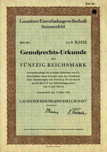 Eisenbahn sommerfeld 1926 - eisenbahn,