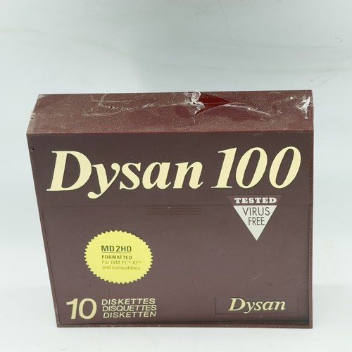 Vintage dysan 100 md2hd - 100,