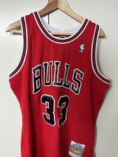 Scottie Pippen 1997-98 Chicago Bulls Jersey, Größe L