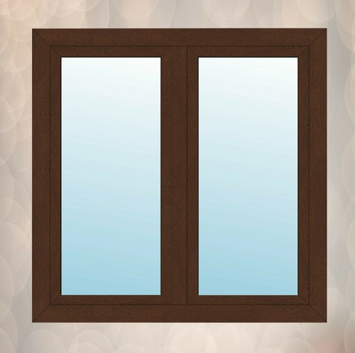 Fenster mit stulp nussbaum - mit,