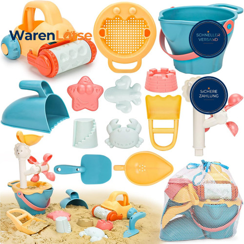 Sandspielzeug set mit eimer - sandspielzeug,