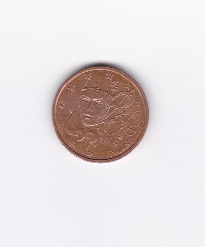 Eurocent münze frankreich - 2,