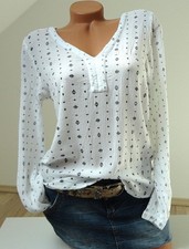 Damen Viscose Crash Bluse 