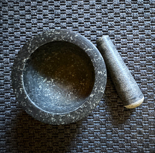 Mörser stößel aus stein - stößel,