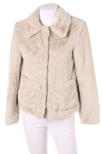 Divided jacke kunstpelz - h&m,