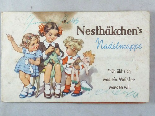 Nesthäkchen nadelmappe 50er - nesthäkchen, /