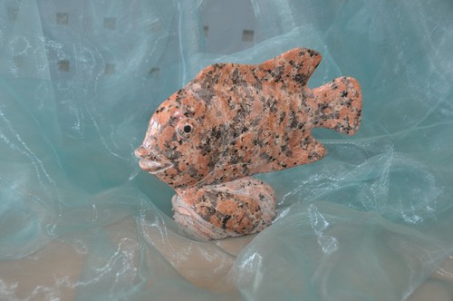 Fisch rötlicher granit - fisch,