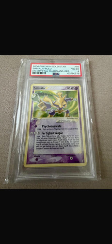Pokémon simsala gold star - simsala, ★