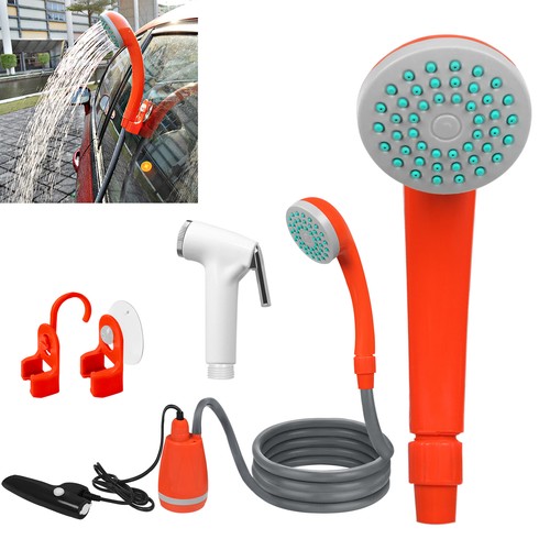 12v akku camping dusche brause - camping,