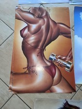 5 Stück Poster von Jürgen Rogner „ Body Building“ Vintage 1982