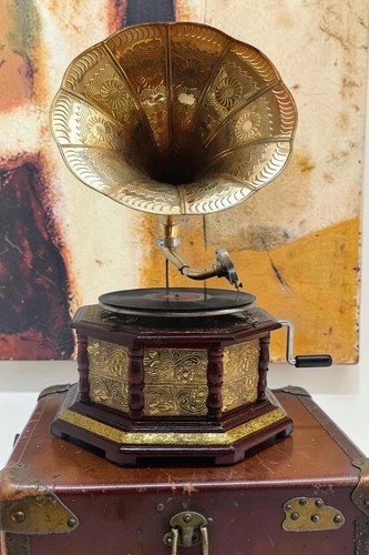 Antikes grammophon voll - grammophon,,