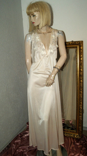Stolzes nylon satin negligee - satin,