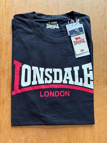 Lonsdale shirt schwarz - t-shirt,