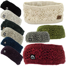 Stirnband Winter Damen 100%