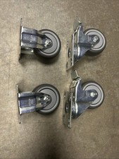 Blickle Apparate-Lenkrolle 2x und Apparate-Bockrolle 2x Durchmesser 80mm