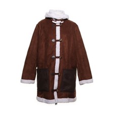 Maite Kelly, Shearling Jacke, Damen, Größe: 50, Braun/Weiß, Polyester #SAS