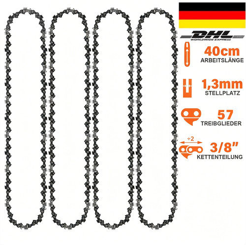 Sägekette 40cm 57tg - 4x,