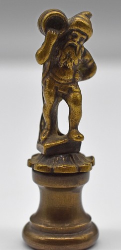 Bronze antikes petschaft - bronze,