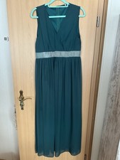 Abendkleid petrolgrün Peacock