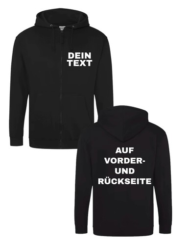 Herren zip hoodie sweatjacke - herren,