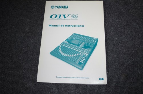 Yamaha 01v96 manual de - 01v96,