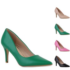 Damen Spitze Pumps Stiletto