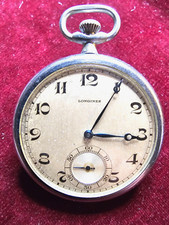 Sehr schöne Herren Taschenuhr original LONGINES - Uhrwerk läuft problemlos