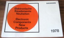 Elektronische Bauelemente; Neuheiten  (1978)