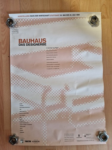 Bauhaus plakat 1999 stuttgart - 1999,