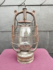 Antike Petroleum Laterne Panzer Sturmtrotz Kästner&Töbelmann WW1 LEUCHTTURM 1914