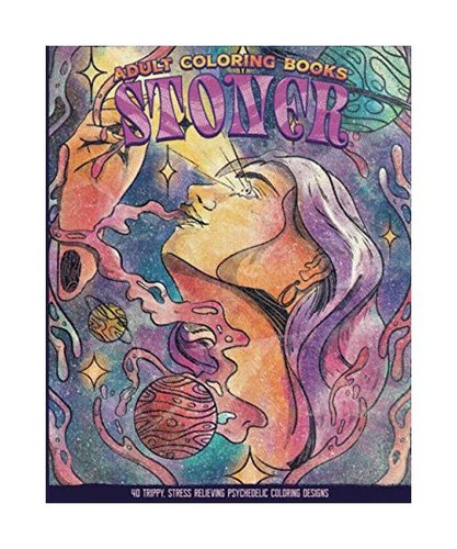 Adult coloring books - adult, stoner