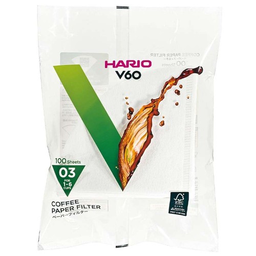 Hario papierfilter weiß - hario,