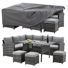 7 Pieces Outdoor Rattan