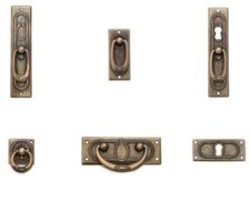 Jugendstil Möbelgriff Schlüsselschild Antik Möbel Ersatzteil Vintage Landhaus