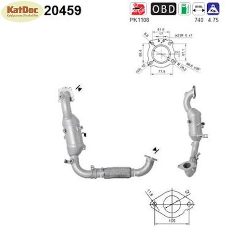 Katalysator ford - katalysator,