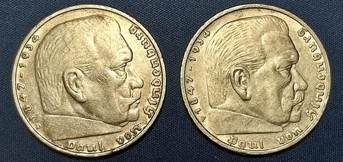 Zwei 900er silbermünzen - zwei, 900er-silbermünzen,