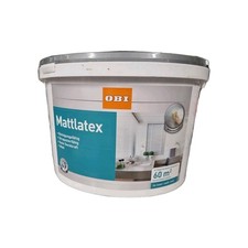 Latexfarbe Mattlatex weiß 10 l BEULE