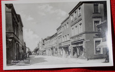 3078 Foto Postkarte Riesenburg Westpreußen Königstraße Läden Kaffee Thams &Garfs