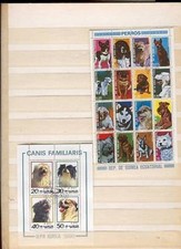 2 Blöcke Hunde Guinea + Korea Bulldogge Dackel Bull Terrier + mehr