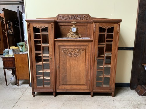 Antik art deco vitrine - deco,