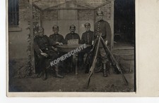 Foto - Gruppe Soldaten beim Wachdienst - PK-Format