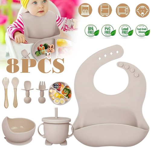 8in1 silikon baby geschirrset - silikon,