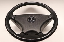 Mercedes Benz W201 190E Lenkrad Lederlenkrad OHNE Airbag Schwarz Sportline MOPF