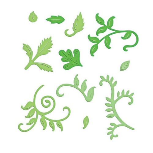 Stanzschablone florale motive - stanzschablone,