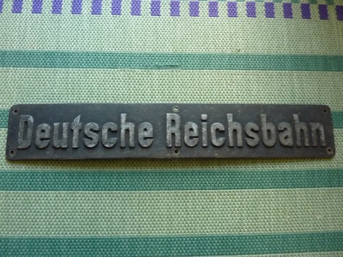Original lokschild deutsche - original,