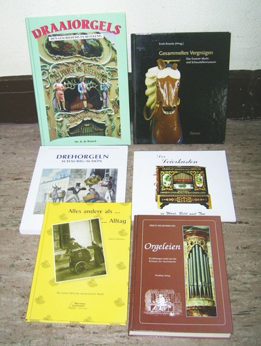 Konvolut bücher drehorgeln - konvolut, 6